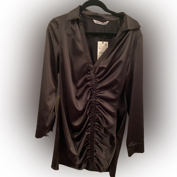 ZARA black dress (NWT) - Picture 2 of 4